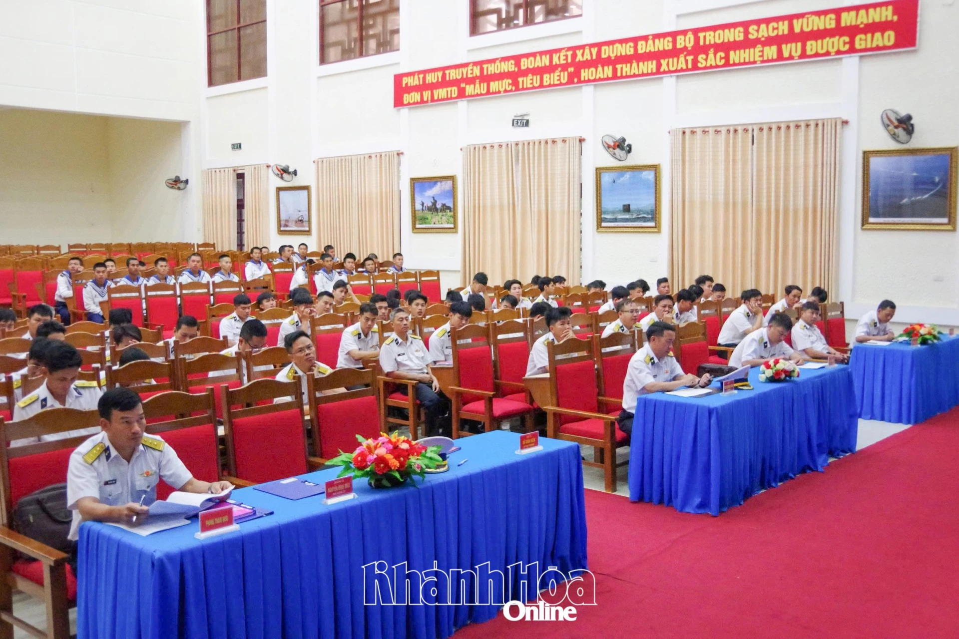 Quang cảnh khai mạc tập huấn.