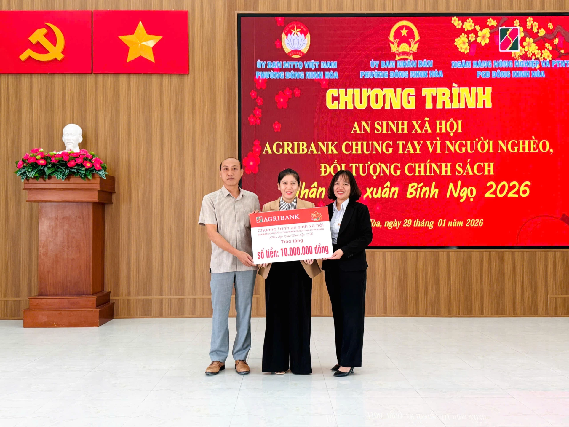 Đại diện Agribank Chi nhánh A