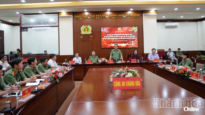 Công an tỉnh Khánh Hòa gặp mặt báo chí nhân dịp Xuân Bính Ngọ và phát động cuộc thi sáng tác nghệ thuật