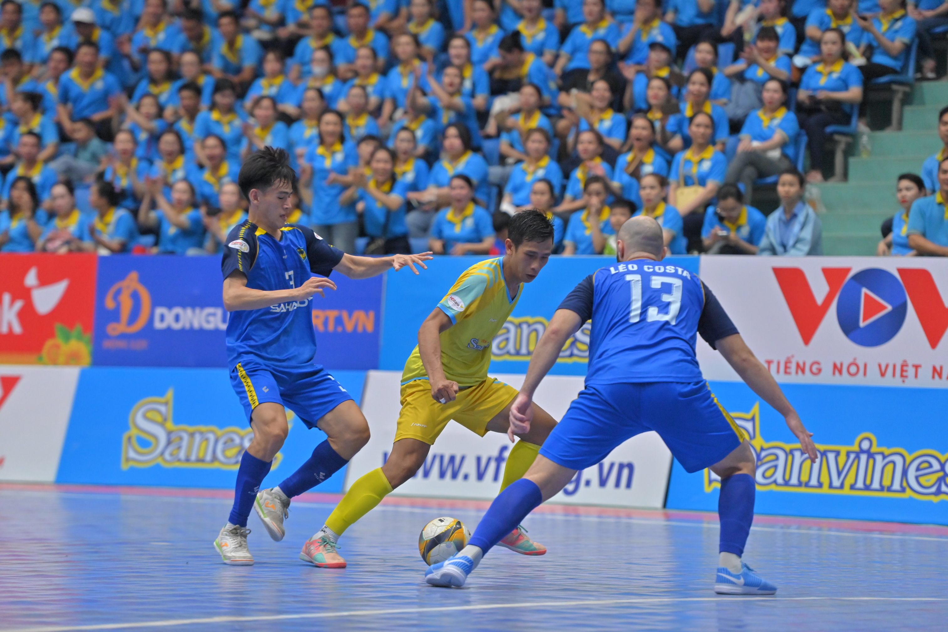 Vòng 2, Giải Futsal HDBank vô địch quốc gia: Chủ nhà Sanvinest Khánh Hòa chia điểm kịch tính với Sahako