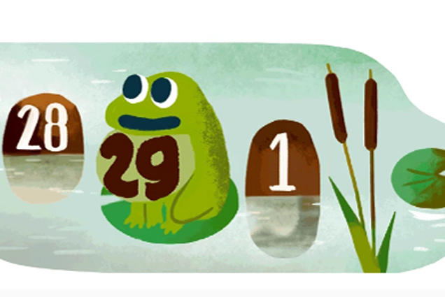 Google làm điều đặc biệt trong ngày 4 năm mới có một lần