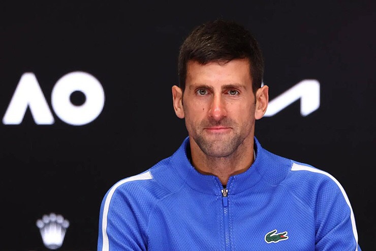 Tay vợt số 1 thế giới Djokovic tỏ ra xuống sức ở tuổi 36