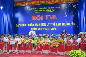 Nha Trang: Khai mạc hội thi “Xây dựng trường mầm non lấy trẻ làm trung tâm”