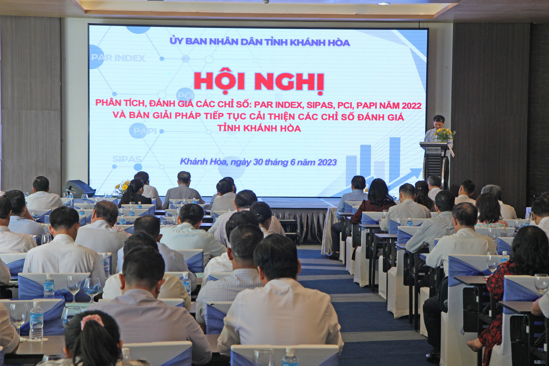Hội nghị phân tích, đánh giá 4 chỉ số tại tỉnh Khánh Hòa năm 2023.