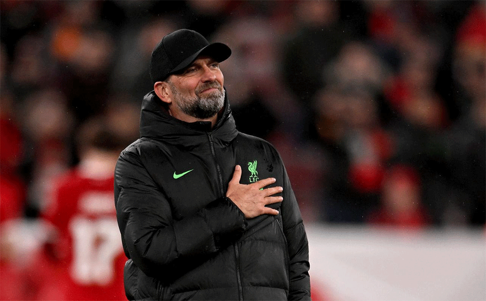 Huấn luyện viên Jurgen Klopp sẽ chia tay Liverpool sau khi mùa giải 2023 - 2024 kết thúc.