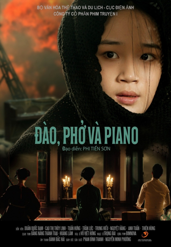 Poster phim Đào, Phở và Piano.