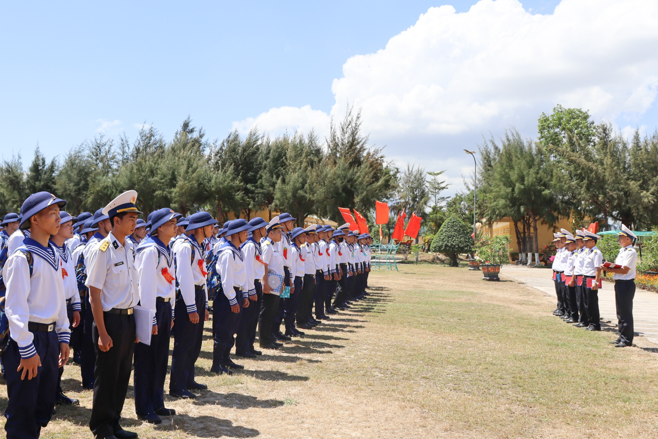 Vùng 4 Hải quân tiếp nhận chiến sĩ mới năm 2024