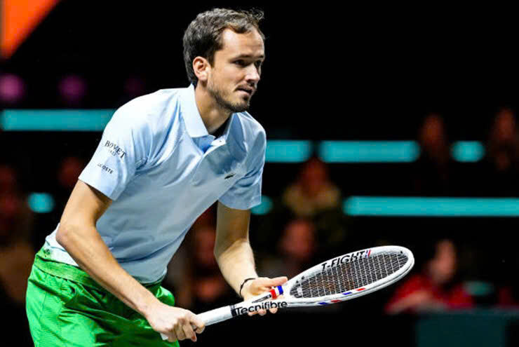 Rotterdam Open: Tay vợt hạt giống số hai Medvedev thua sốc 