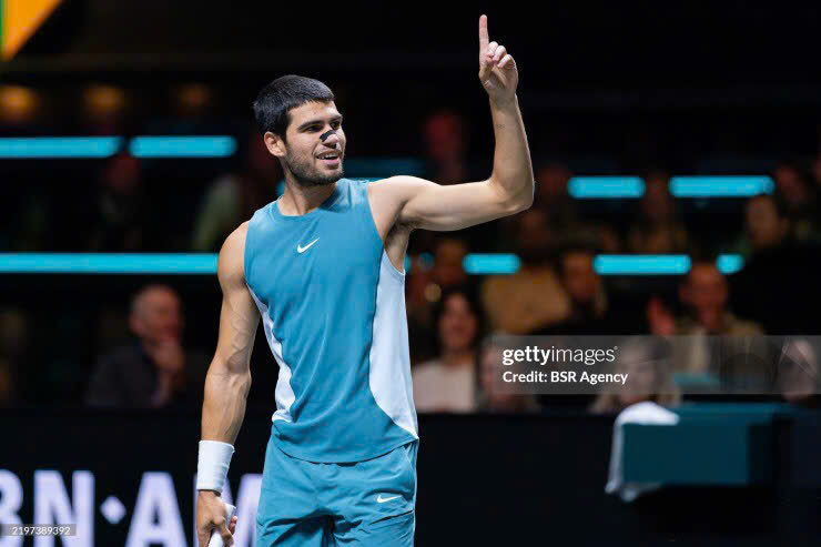 Rotterdam Open: Alcaraz ứng cử viên nặng ký cho chức vô địch 