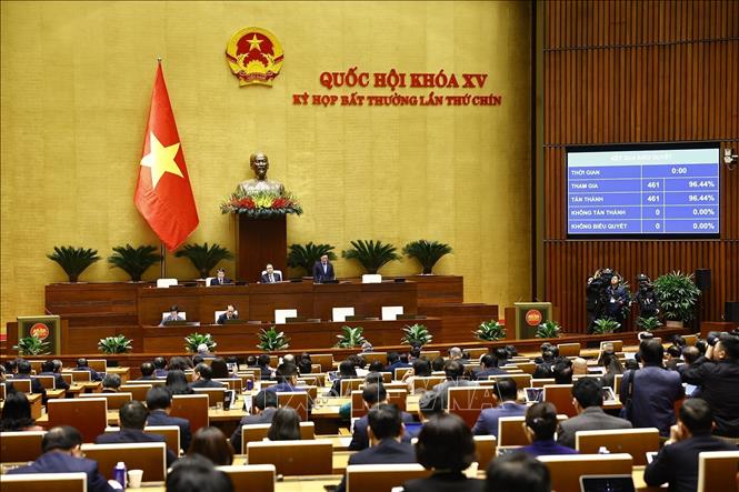 Quốc hội thống nhất sửa 'kỳ họp bất thường' thành 'kỳ họp không thường lệ'