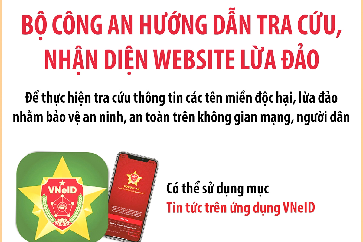 Bộ Công an hướng dẫn tra cứu, nhận diện website lừa đảo