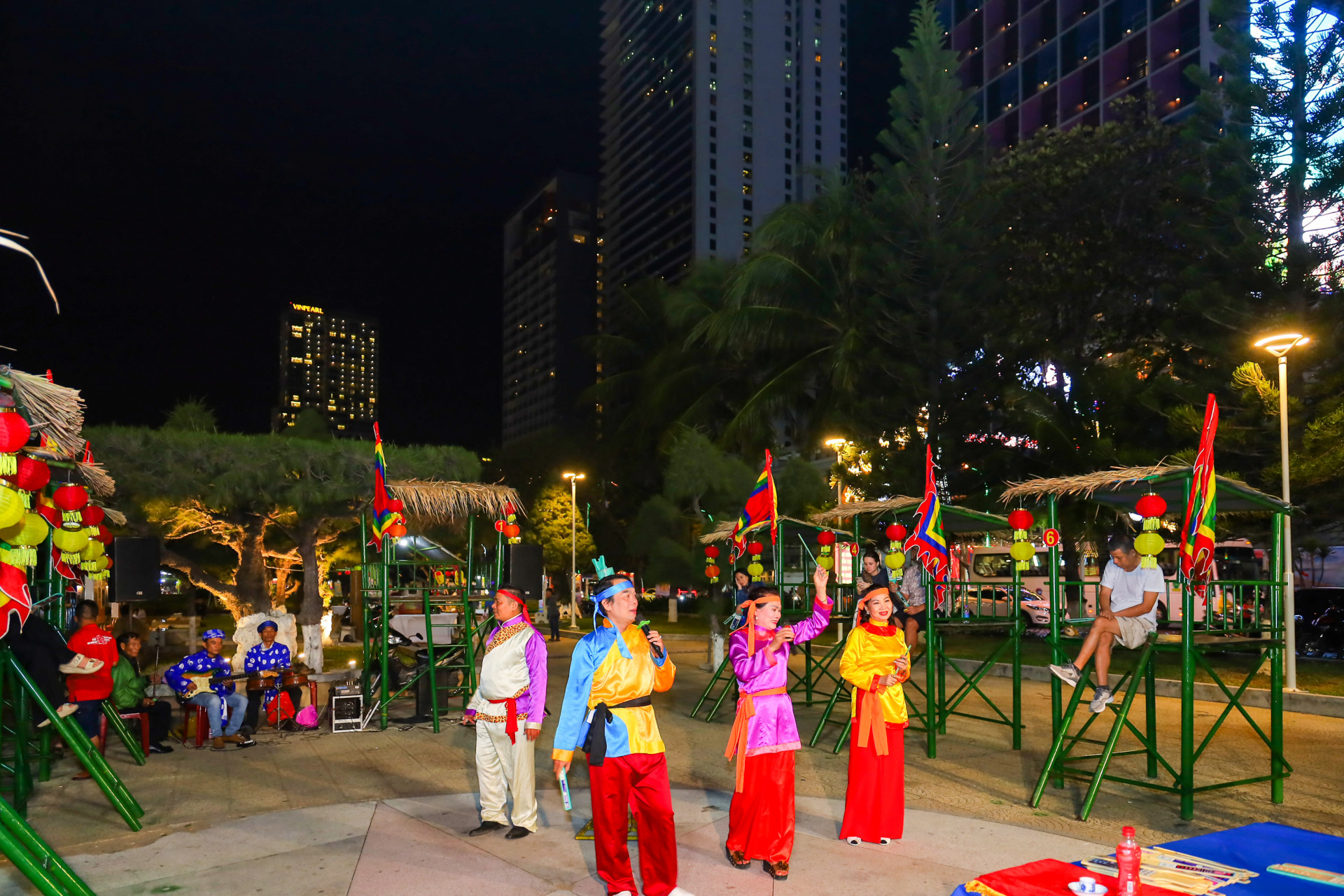 Lunar New Year 2025 Bai Choi festival at the beach park near 2-4 Square (Nha Trang City)

