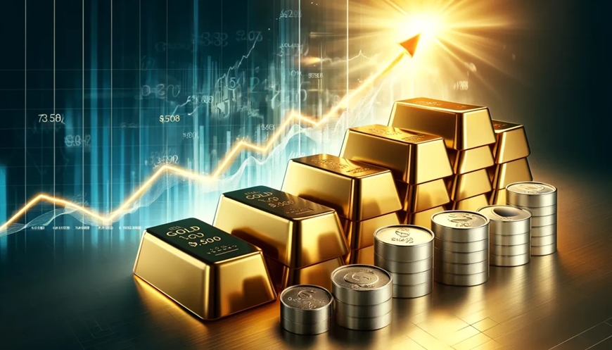 Giá vàng thế giới neo dưới 2.900 USD/ounce.