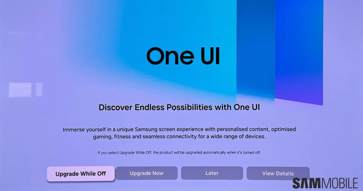 Làm thế nào để kiểm tra bản cập nhật One UI trên TV Samsung?