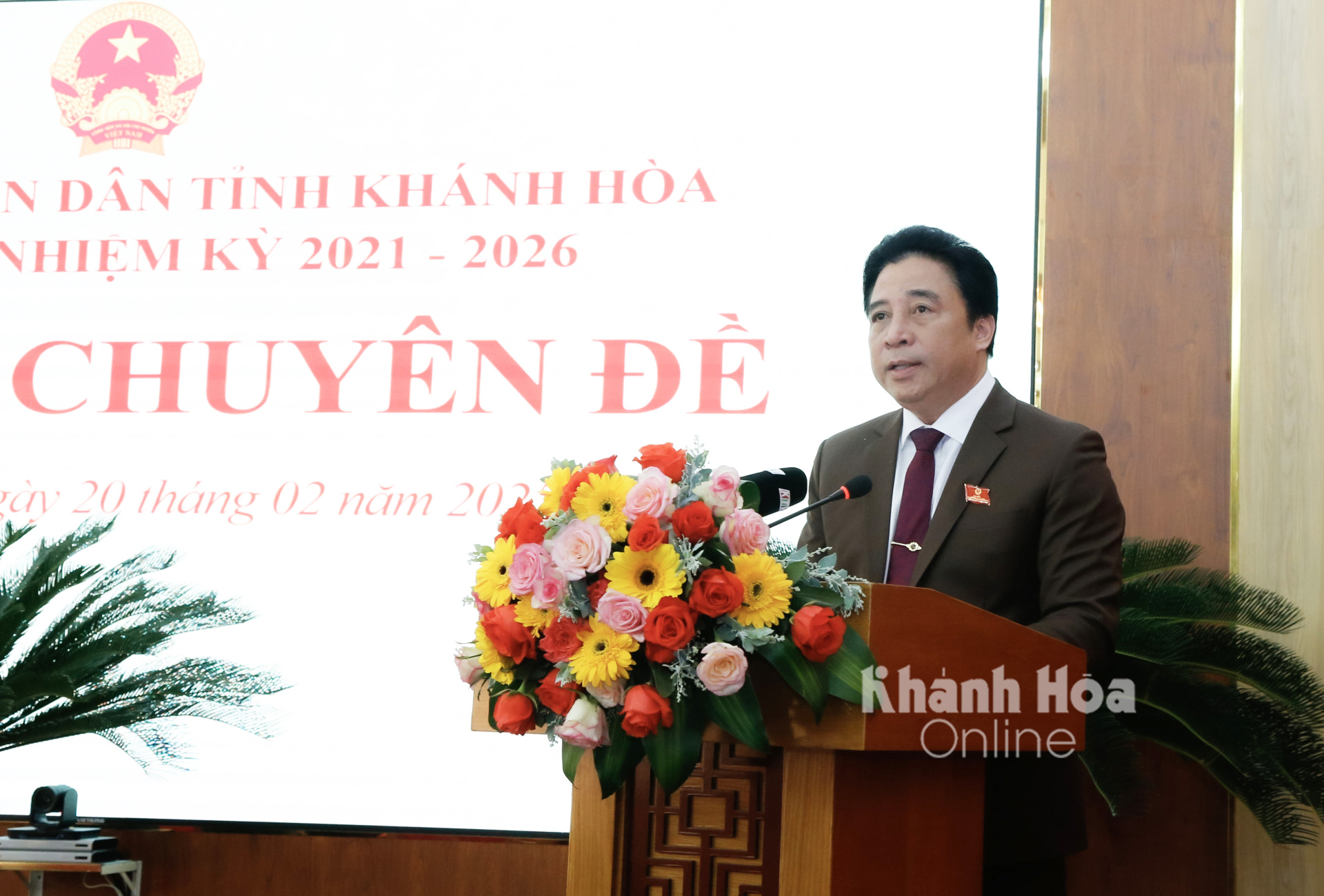 Khai mạc Kỳ họp chuyên đề HĐND tỉnh Khánh Hòa khóa VII