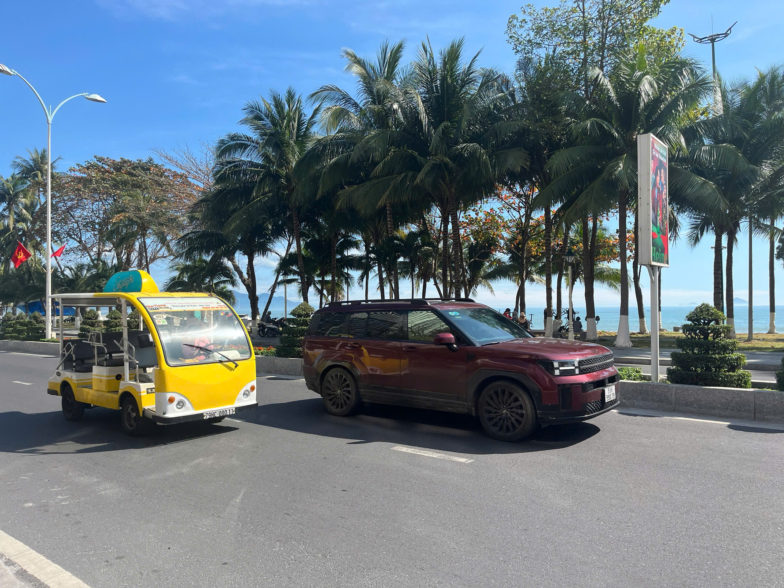 Tại TP. Nha Trang: Xe điện phục vụ khách du lịch ngừng hoạt động