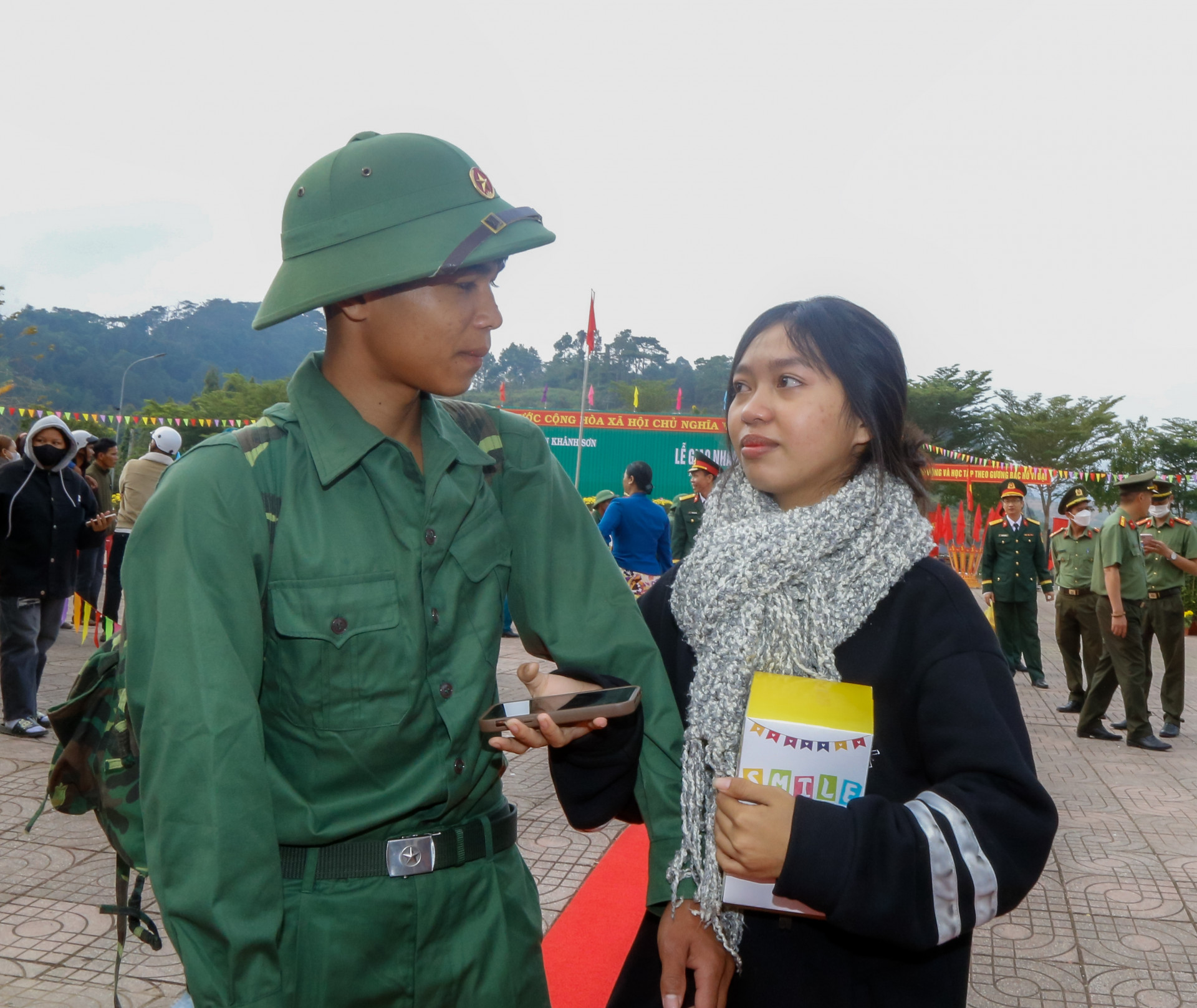 Quyến luyến lúc chia tay