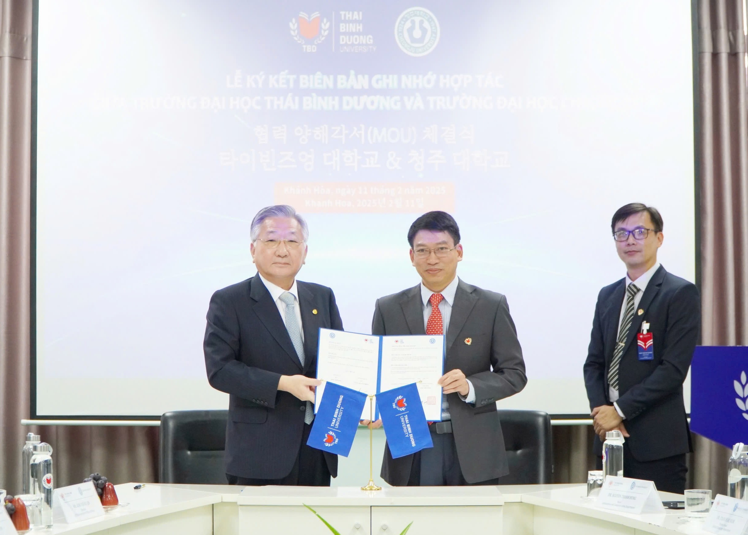 Trường Đại học Thái Bình Dương ký kết hợp tác với Đại học Cheongju - Hàn Quốc