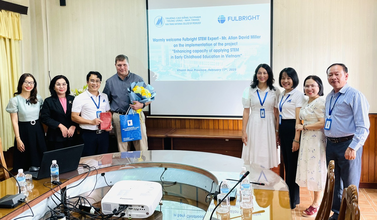 Trường Cao đẳng Sư phạm Trung ương - Nha Trang: Tham gia dự án về ứng dụng STEM trong giáo dục mầm non