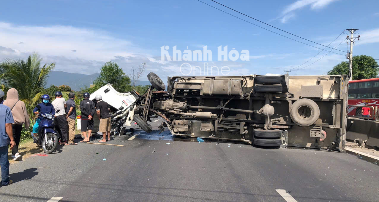 Hiện trường tai nạn.