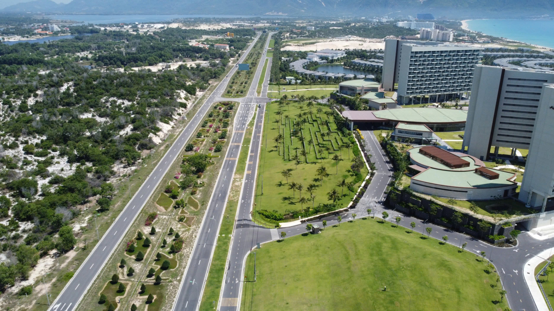 North Cam Ranh Peninsula Tourist Area in Cam Lam District.