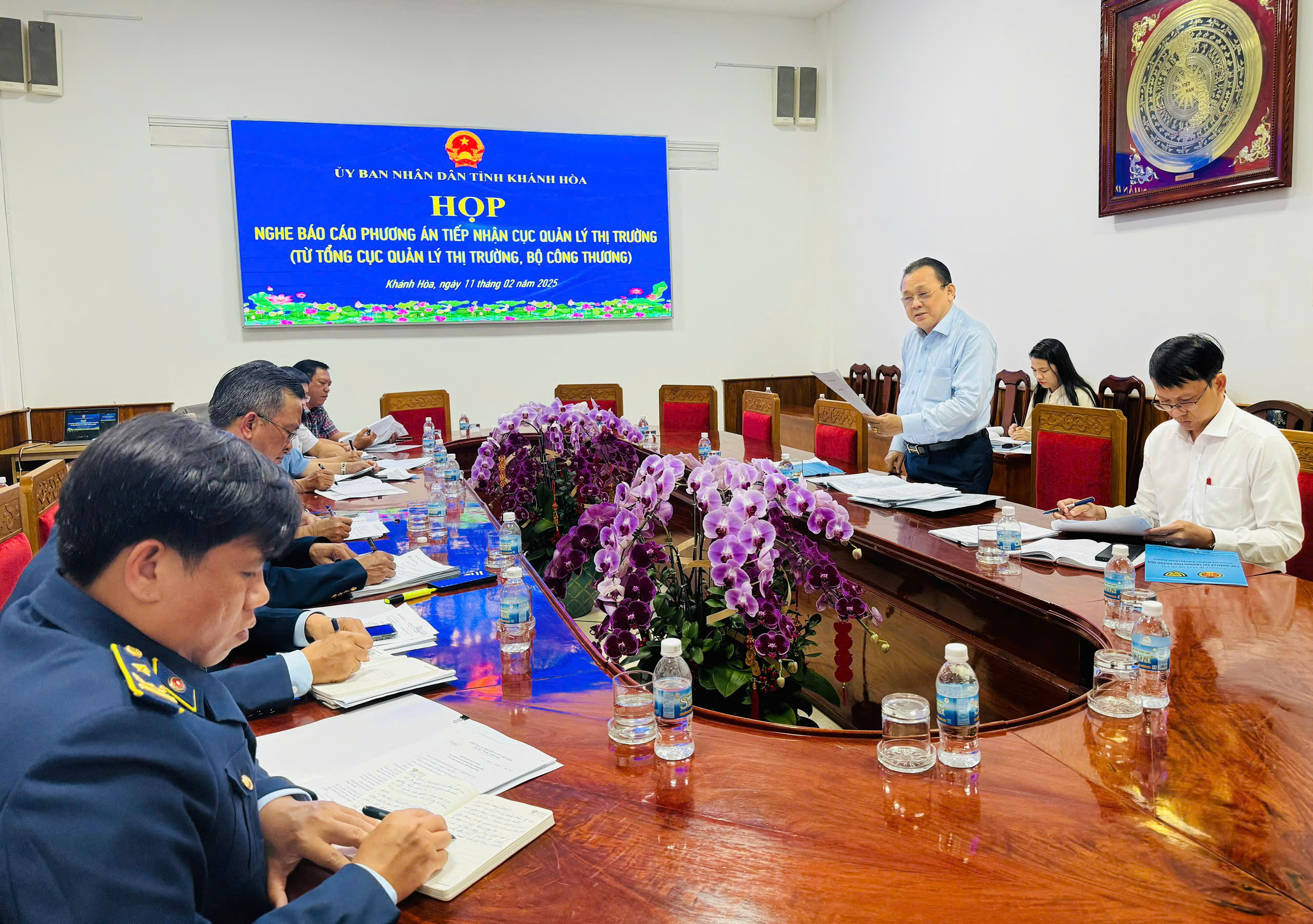 Đồng chí Lê Hữu Hoàng phát biểu chỉ đạo tại buổi làm việc