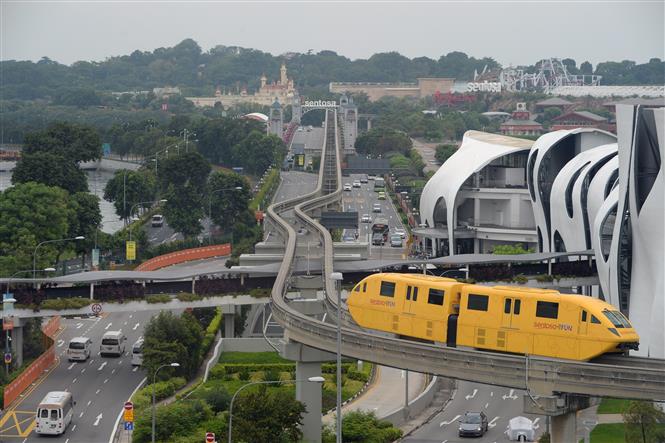 Giao thông tại Singapore. Ảnh: AFP/TTXVN