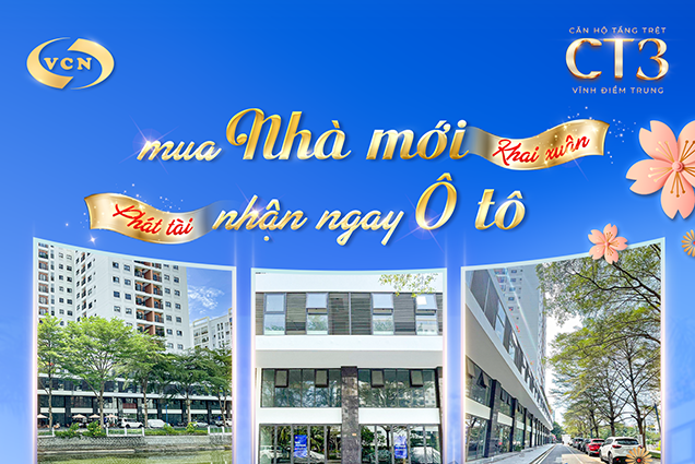 Nhận ngay ô tô khi mua nhà mới - Khai xuân phát tài 