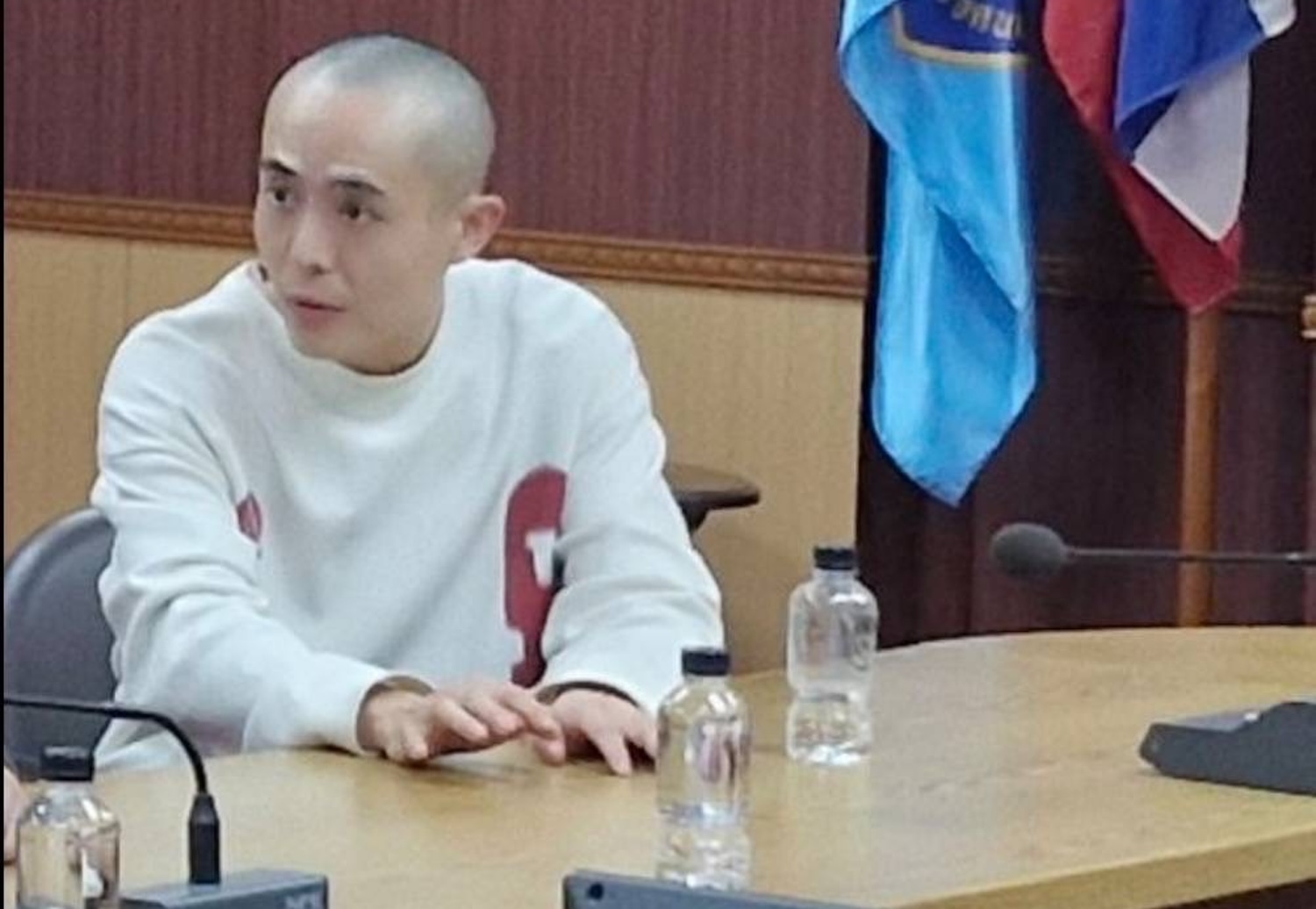 Nam diễn viên Trung Quốc Vương Tinh. Ảnh: Cảnh sát Thái Lan