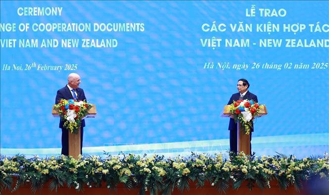 Toàn văn Tuyên bố chung về việc nâng cấp quan hệ Việt Nam - New Zealand lên Đối tác Chiến lược Toàn diện