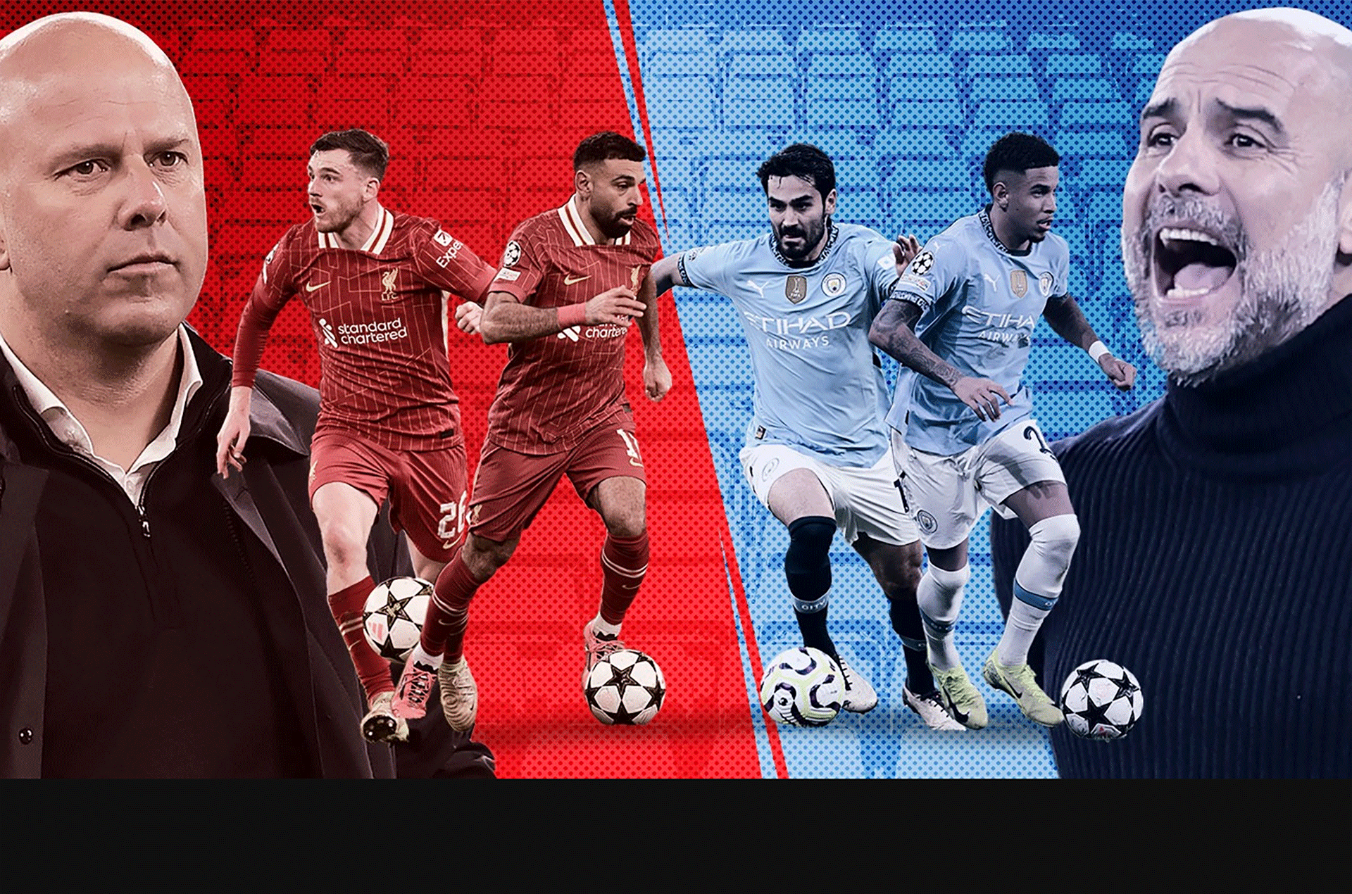 Vòng 26 giải bóng đá Ngoại hạng Anh 2024 - 2025: Tâm điểm Manchester City - Liverpool