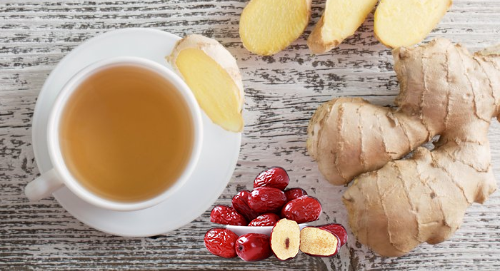 Trà gừng táo đỏ phù hợp với người mệt mỏi do lạnh, tay chân lạnh, cơ thể uể oải.