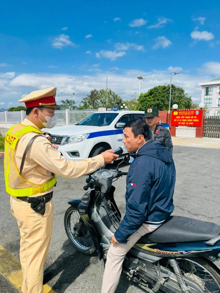 7 ngày nghỉ Tết, 272 trường hợp vi phạm nồng độ cồn bị xử lý