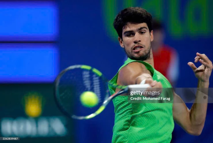 Chung kết Qatar Open: Tay vợt số một thế giới Alcaraz thể hiện đẳng cấp 