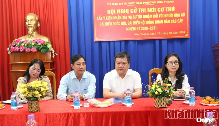 Chủ tịch UBND tỉnh Trần Phong được cử tri tín nhiệm cao giới thiệu ứng cử đại biểu HĐND tỉnh nhiệm kỳ 2026 - 2031