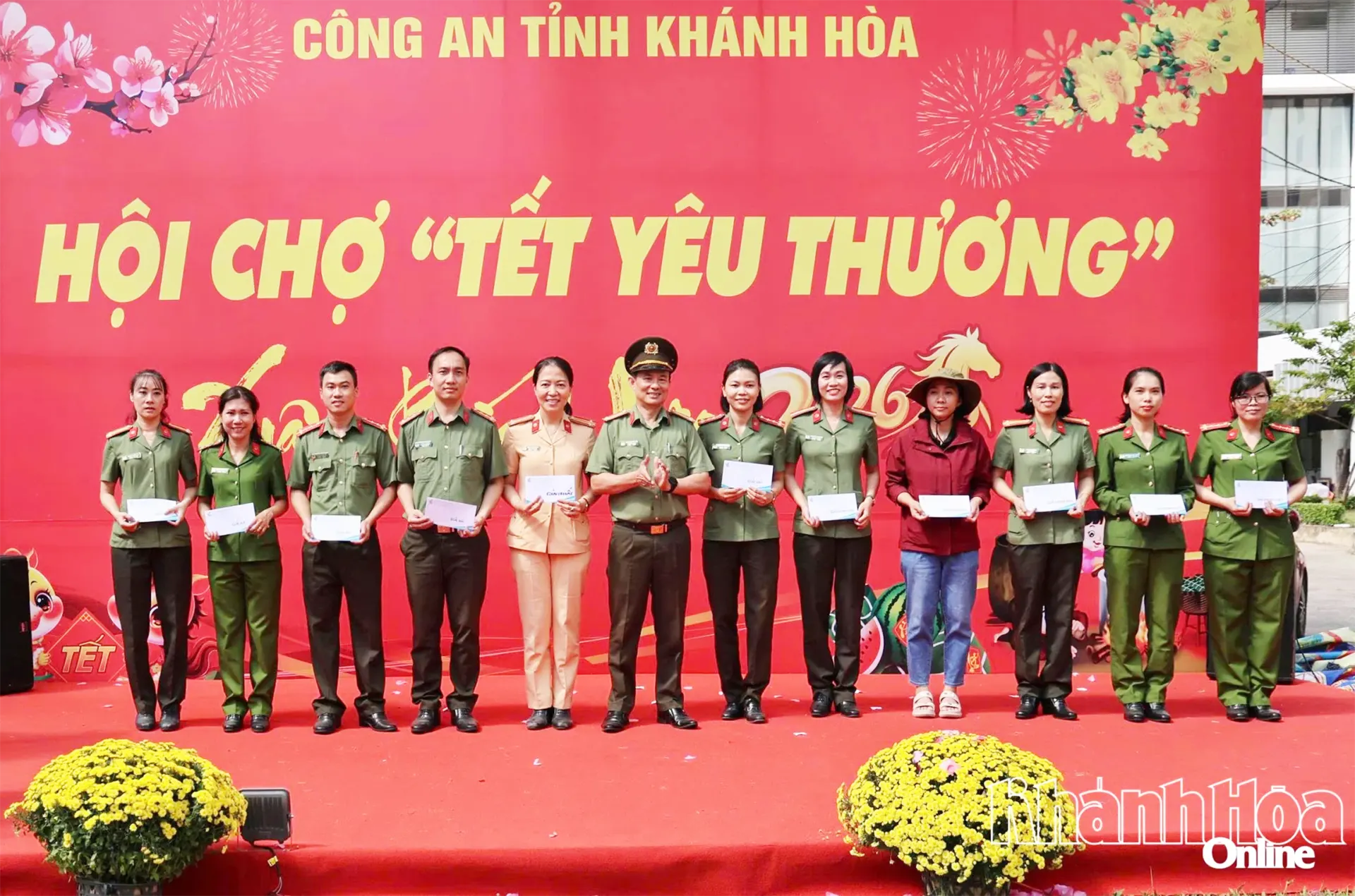 Công an tỉnh Khánh Hòa tổ chức Hội chợ Tết yêu thương xuân Bính Ngọ 2026