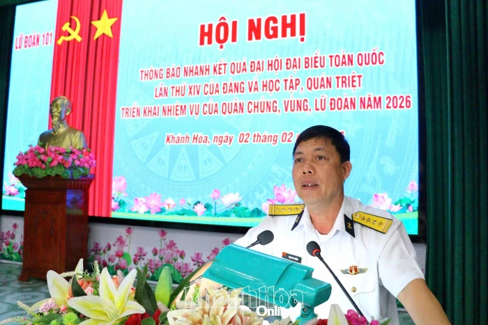 Lữ đoàn 101 quán triệt, triển khai nhiệm vụ năm 2026
