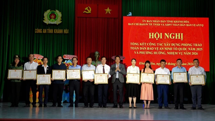 [Video] Tỉnh Khánh Hoà tổng kết công tác xây dựng phong trào toàn dân bảo vệ An ninh Tổ Quốc năm 2025