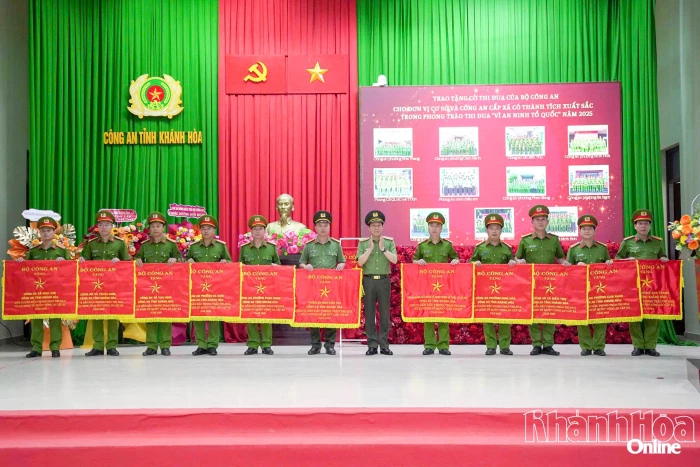 Công an tỉnh Khánh Hòa: Xây dựng lực lượng trong sạch, vững mạnh 