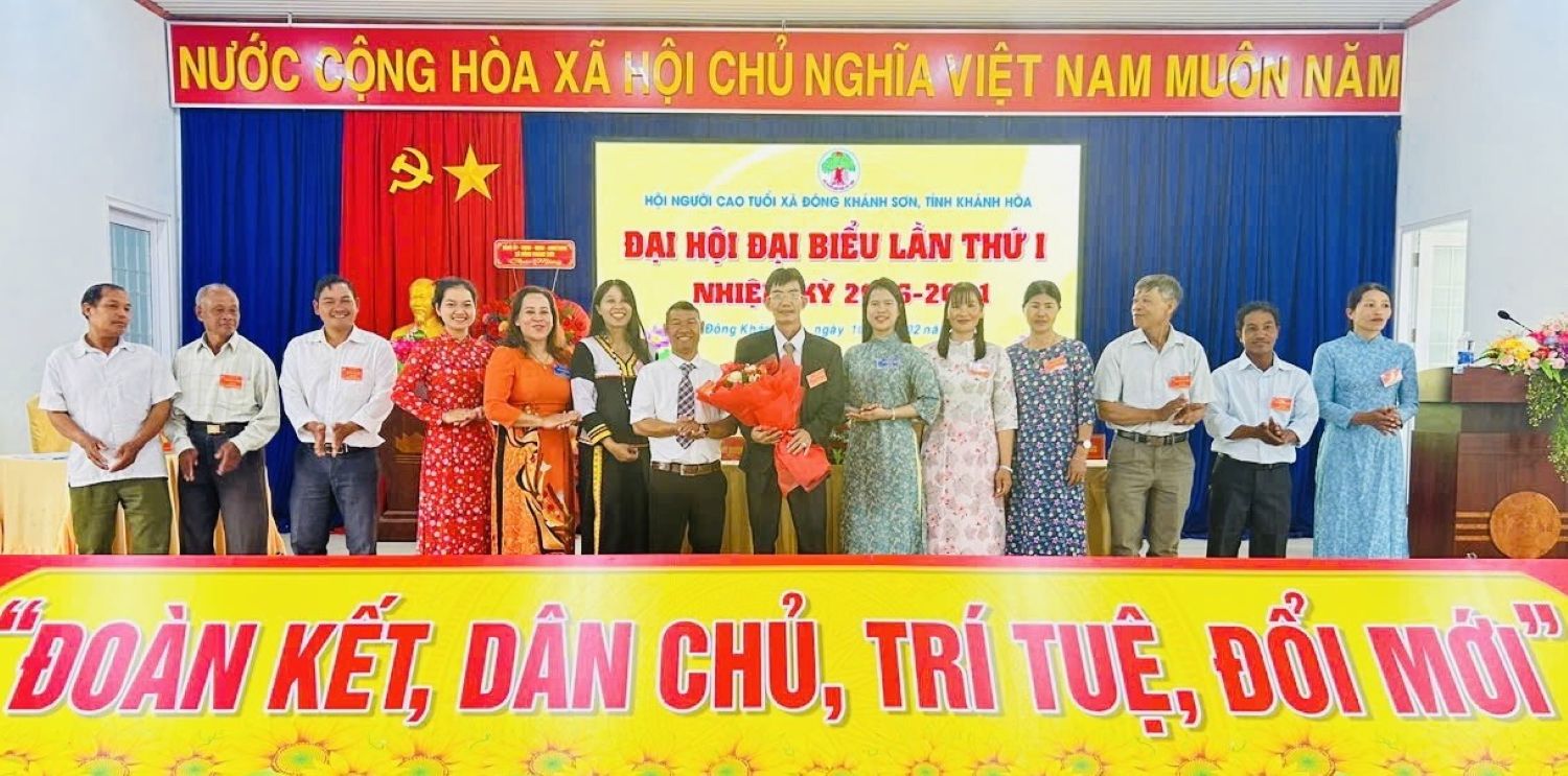 Đại hội đại biểu Hội Người cao tuổi xã Đông Khánh Sơn lần thứ I - Báo Khánh Hòa