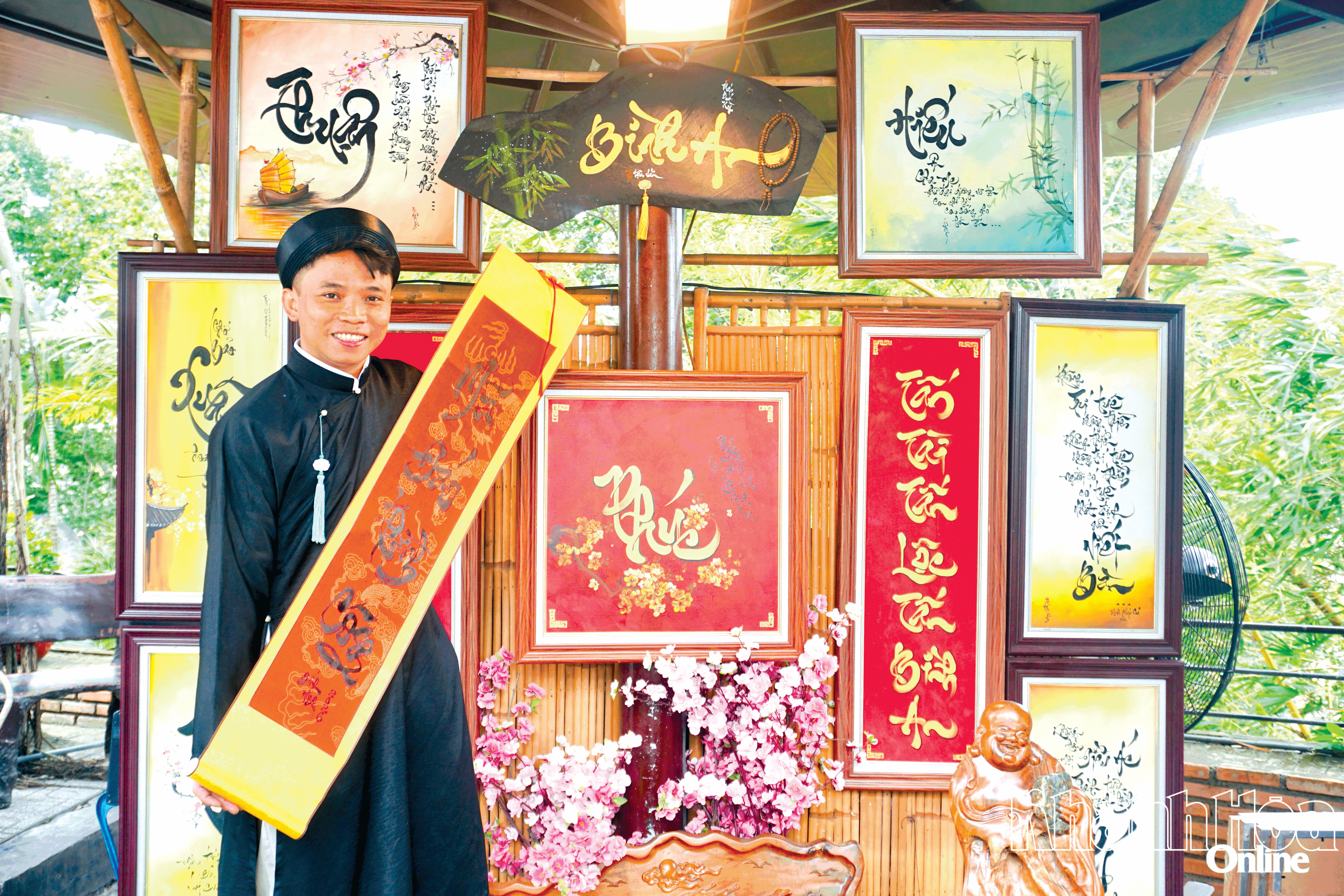 Người trẻ thổi hồn vào thư pháp