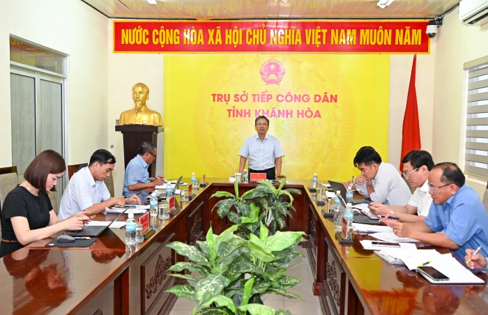 Phó Chủ tịch UBND tỉnh Trần Hòa Nam tiếp công dân định kỳ tháng 2