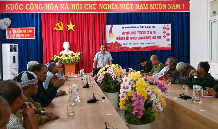 Sở Dân tộc và Tôn giáo tỉnh gặp mặt, chúc Tết người có uy tín vùng đồng bào dân tộc thiểu số