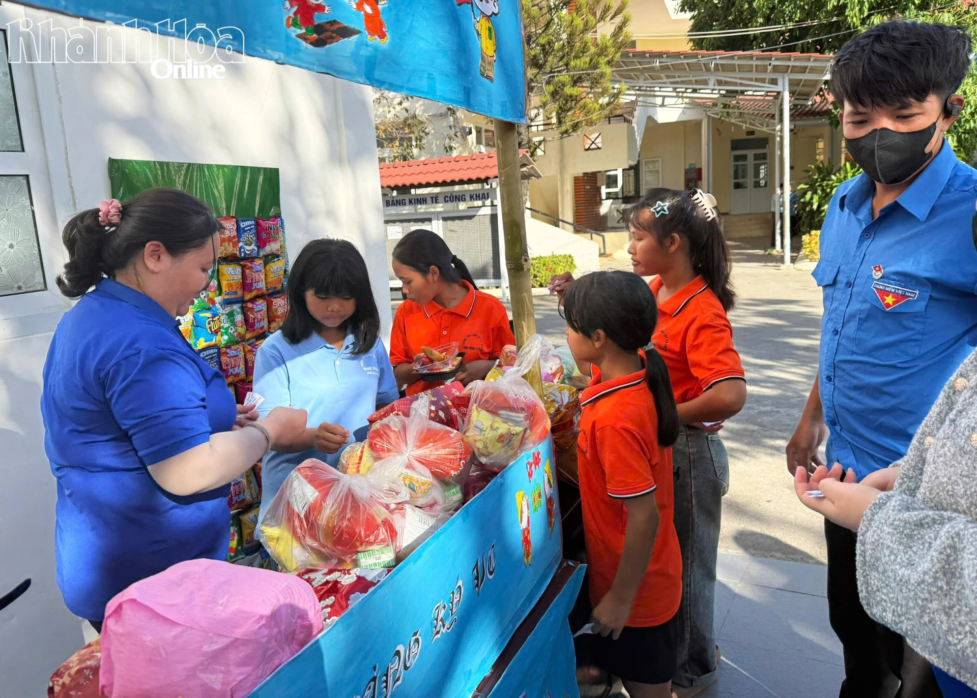 Gian hàng 0 đồng tại cơ sở 1, Trung tâm Công tác xã hội Ninh Thuận.