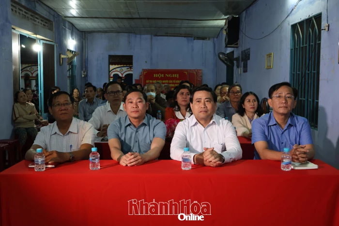 Phường Phan Rang tổ chức lấy ý kiến cử tri nơi cư trú đối với những người ứng cử đại biểu HĐND các cấp