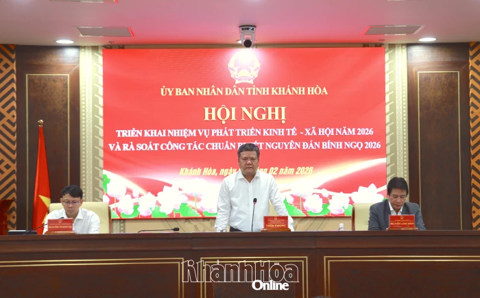 Triển khai nhiệm vụ phát triển kinh tế - xã hội năm 2026 và rà soát công tác chuẩn bị Tết Nguyên đán 