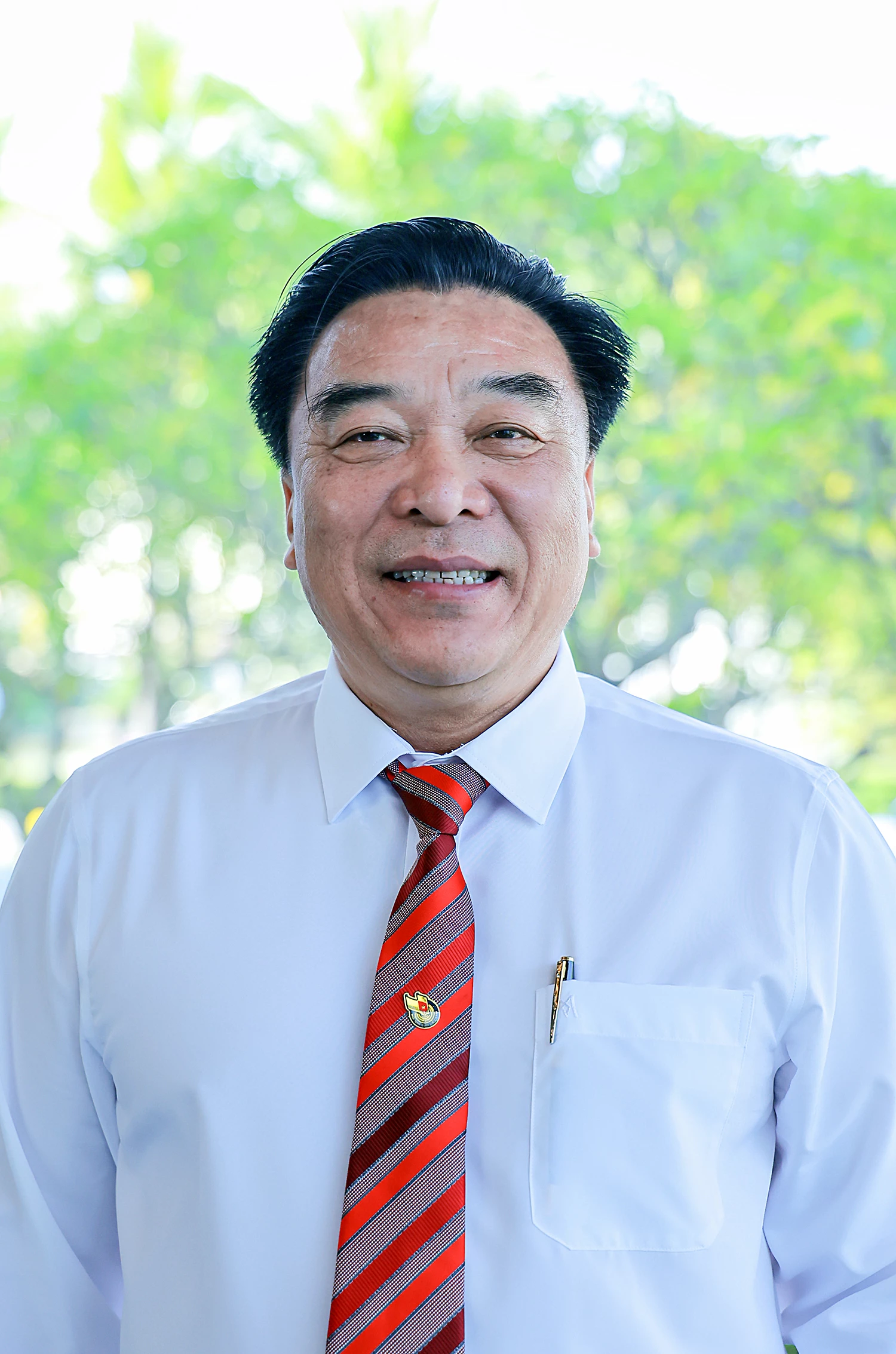 Ông Đoàn Minh Long - Chủ tịch Hội Nhà báo tỉnh.