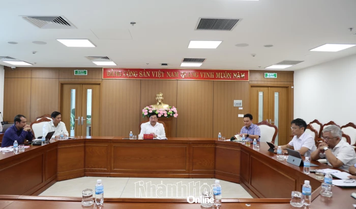 Phó Chủ tịch UBND tỉnh Trịnh Minh Hoàng thẩm định dự án điện