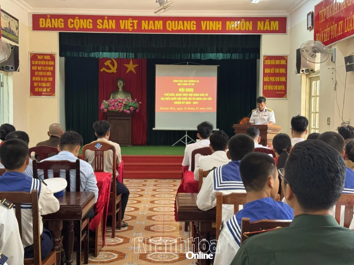 Đảo Song Tử Tây sẵn sàng cho ngày bầu cử