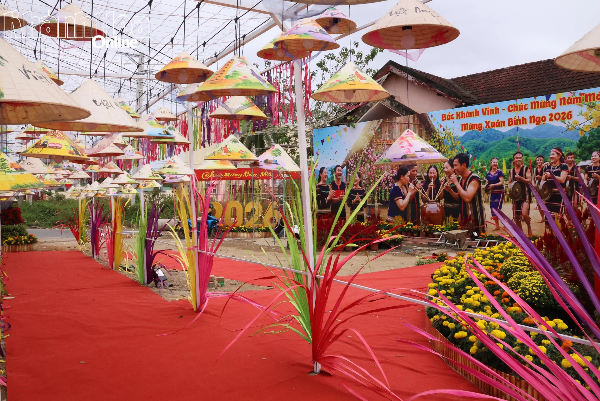 Một điểm check-in tại xã Bắc Khánh Vĩnh.